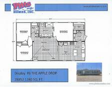 2022 Fleetwood Homes  APPLE DROP mfghome at Pitts Homes Inc STOCK# S6325