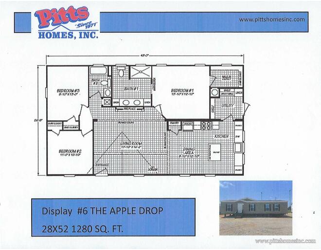 2022 Fleetwood Homes  APPLE DROP Mobile at Pitts Homes Inc STOCK# S6325 Photo 6