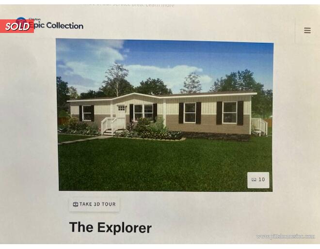 2022 Clayton Homes Epic EXPLORER 28563BH Mobile at Pitts Homes Inc STOCK# 14H Photo 5