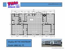 2023 The Westbury mfghome at Pitts Homes Inc STOCK# S4332