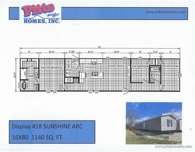 2022 Sunshine Arc Mobile at Pitts Homes Inc STOCK# S0193 Exterior Photo