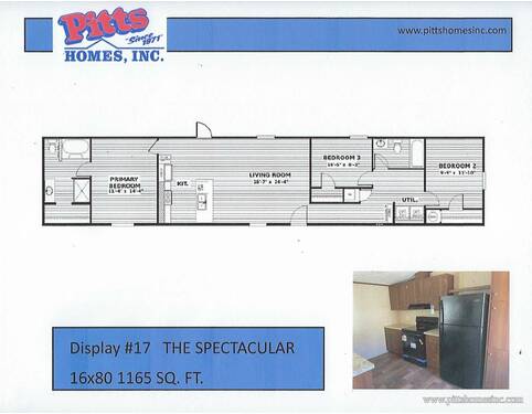 2021 TRU SPECTACULAR Mobile at Pitts Homes Inc STOCK# S9502 Exterior Photo
